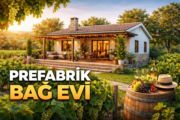 Adana Prefabrik Bağ Evi
